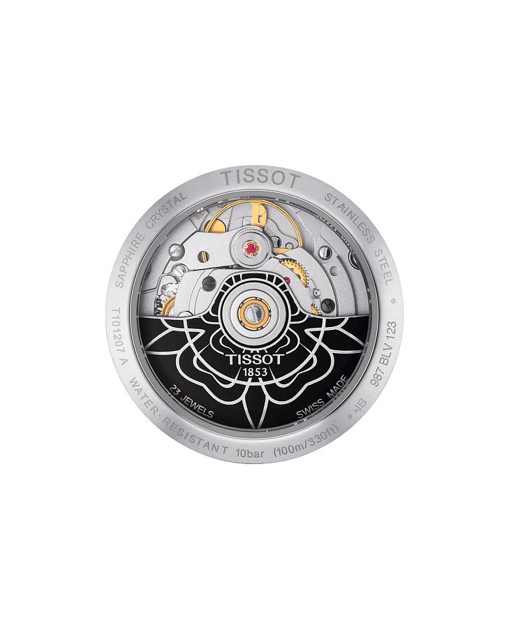 Часы Tissot PR 100 Powermatic 80 Lady T101.207.11.051.00 — механические, металл сталь
