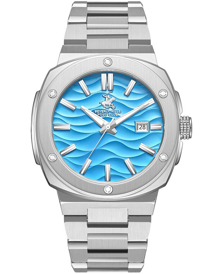 Часы Beverly Hills Polo Club BP3655X.305 — мужские, голубой