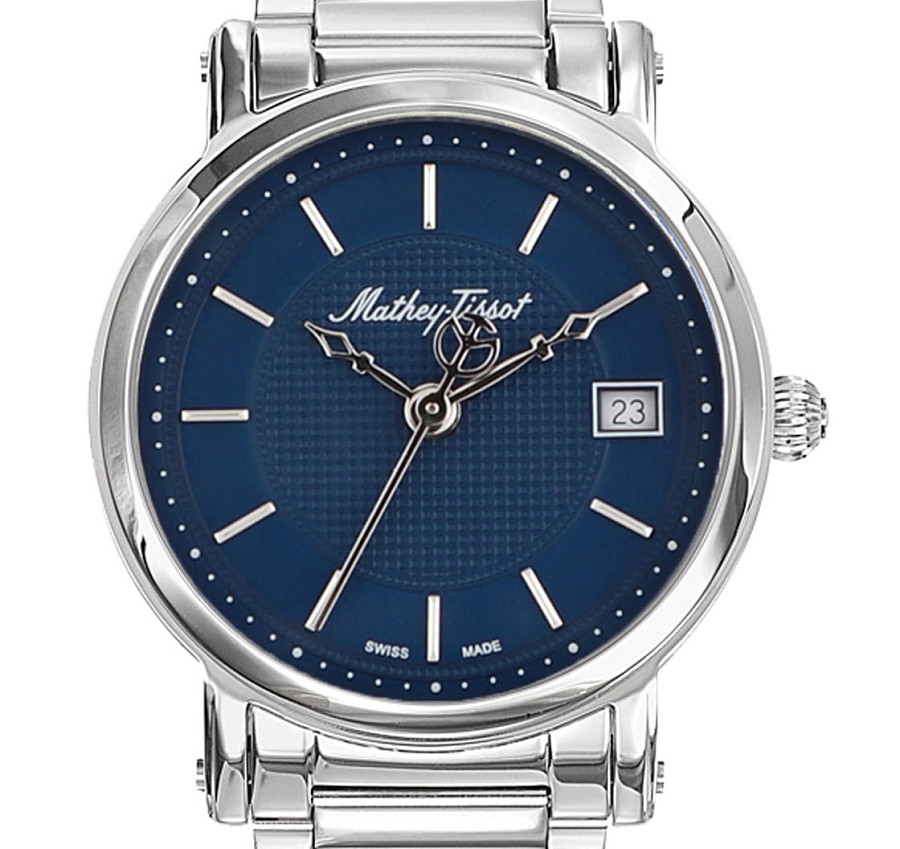 Часы Mathey-Tissot City Metal H611251MABU — кварцевые, металл сталь