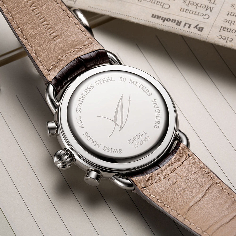 Часы Aerowatch 1942 83926 AA07 — серебристый, металл сталь