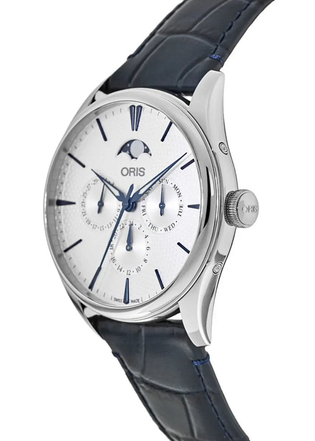 Часы Oris Artelier Complication 01 781 7729 4051-07 5 21 66FC — металл сталь, Швейцария
