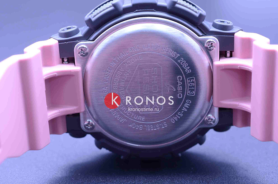 Часы Casio G-Shock GMA-S140-4A — розовый, пластик