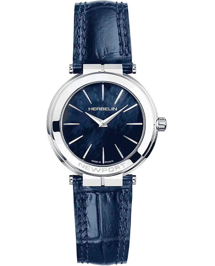 Часы Herbelin Newport Slim 16922AP60BL — женские, синий