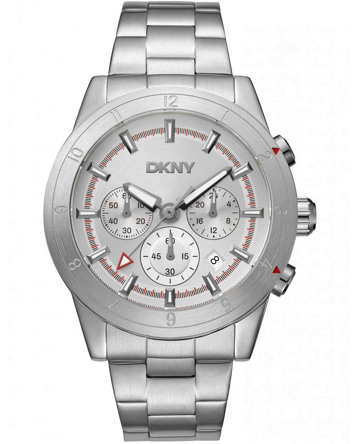Часы DKNY Bryant Park Chrono DK1G051M0045 — мужские, серебристый