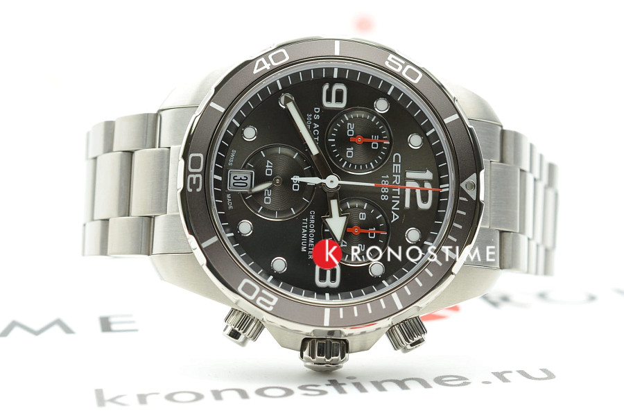 Часы Certina DS Action Chrono COSC C032.434.44.087.00 — титановый, мужские