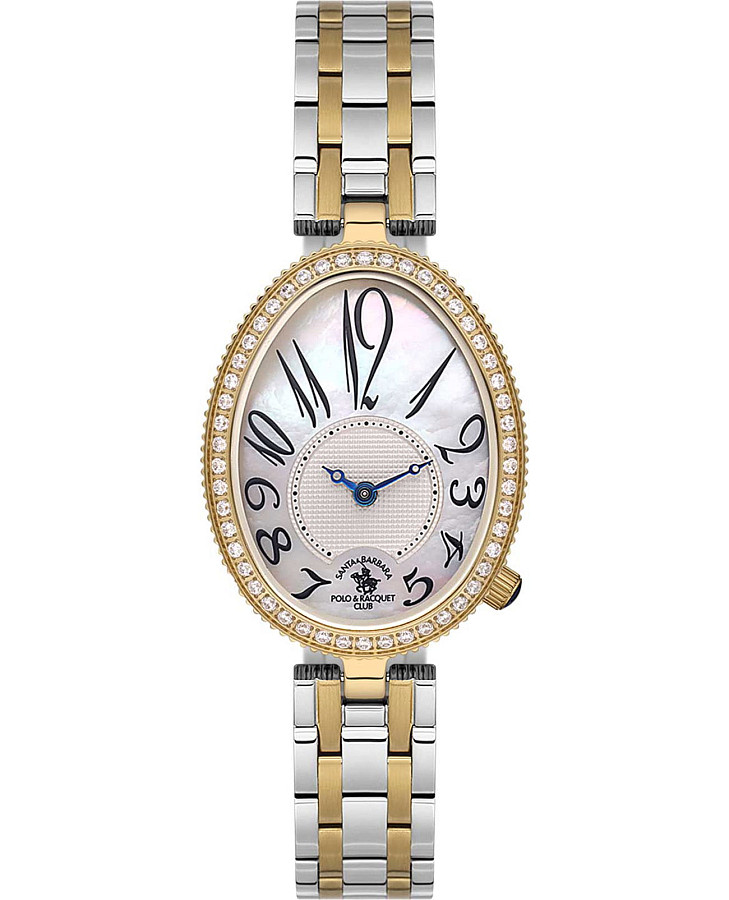 Часы Santa Barbara Polo & Racquet Club Unique SB.1.10613-3 — женские, перламутровый