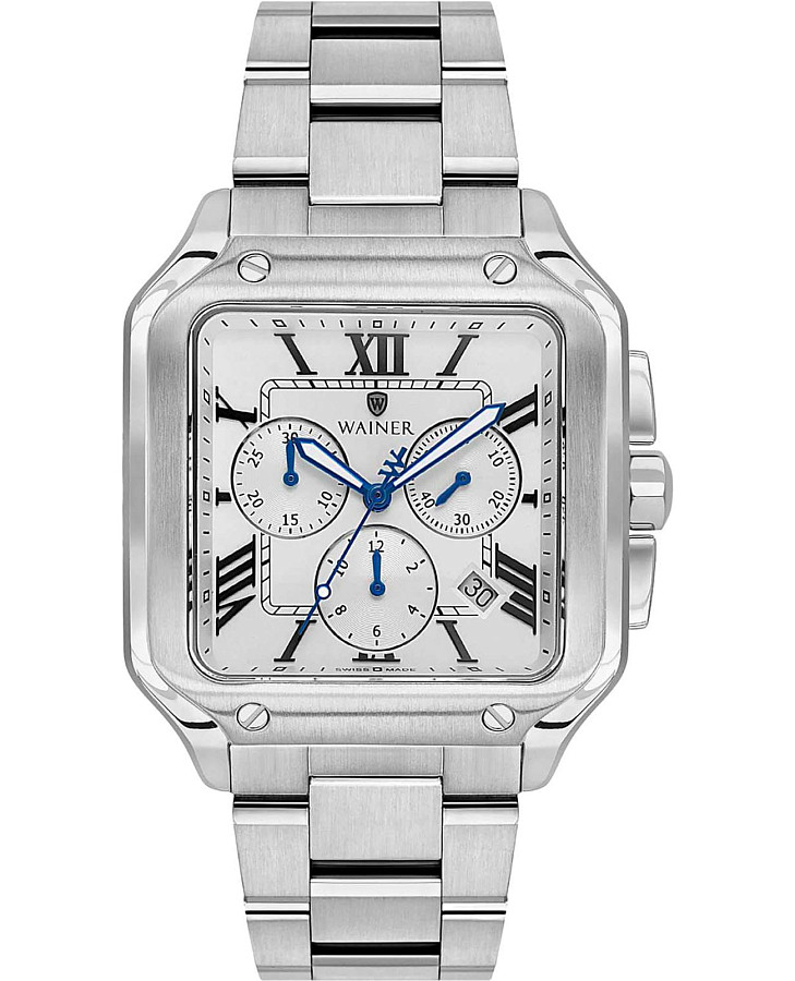 Часы Wainer Vintage WA.18090-A — мужские, белый