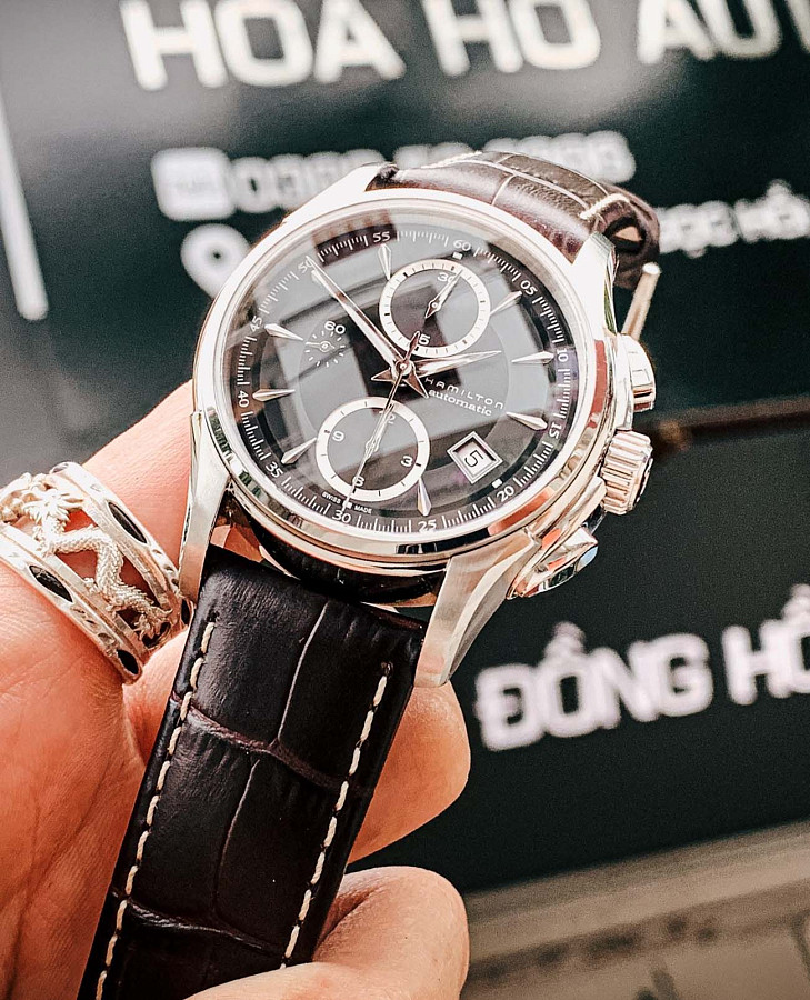 Часы Hamilton Jazzmaster Auto Chrono H32616533 — сталь металл, Швейцария