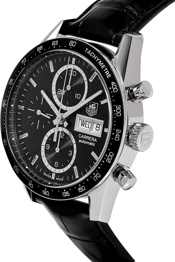 Часы TAG Heuer Carrera CV201AG.FC6266 — механические, сталь металл