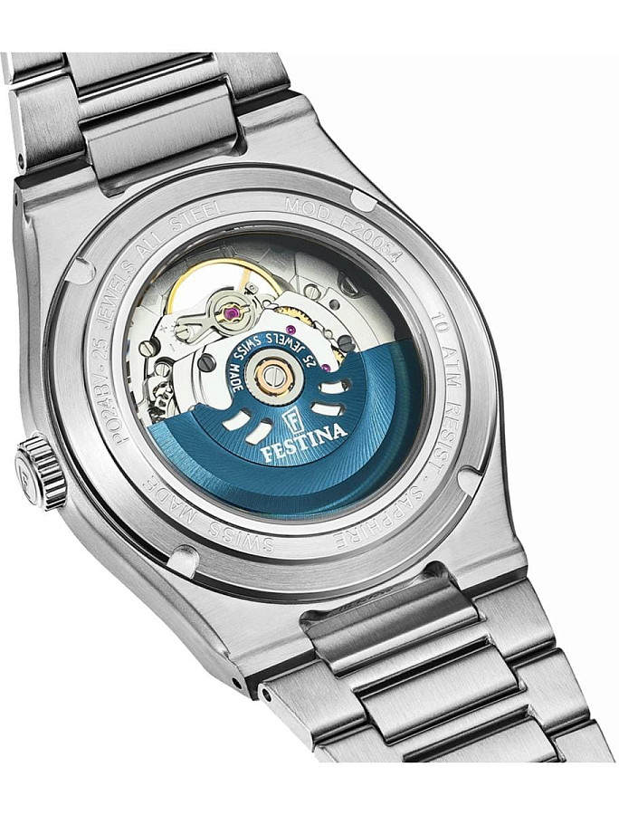 Часы Festina Automatic F20054/1 — механические, металл сталь