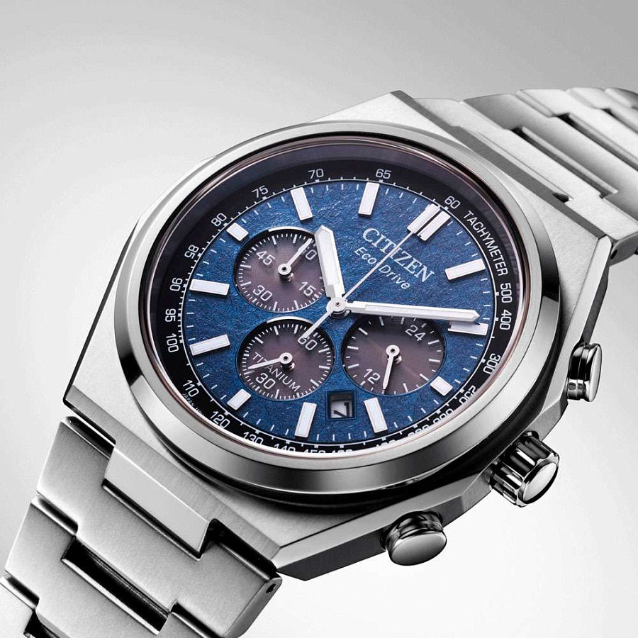Часы Citizen Eco-Drive CA4610-85L — титановый, мужские