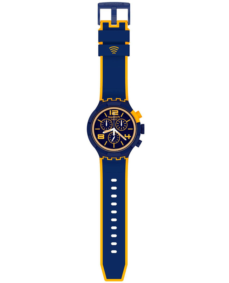 Часы Swatch Big Bold Chrono Pay! SB02N100-5300 — кварцевые, пластик