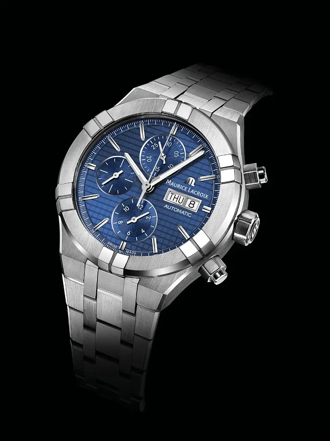 Часы Maurice Lacroix Aikon Automatic AI6038-SS002-430-2 — механические, сталь металл