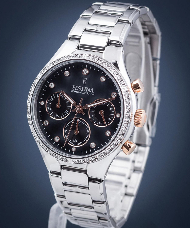 Часы Festina Boyfriend F20401/4 — нержавеющая сталь, женские