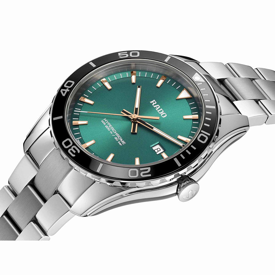 Часы Rado Hyperchrome R32156313 — кварцевые, сталь металл