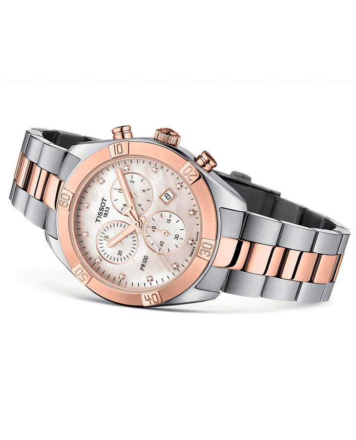 Часы Tissot PR 100 Sport Chic Chronograph T101.917.22.116.00 — артикул T1019172211600