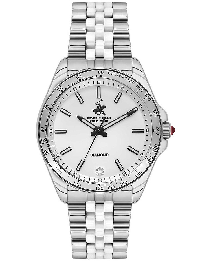 Часы Beverly Hills Polo Club BP3627C.330 — женские, белый