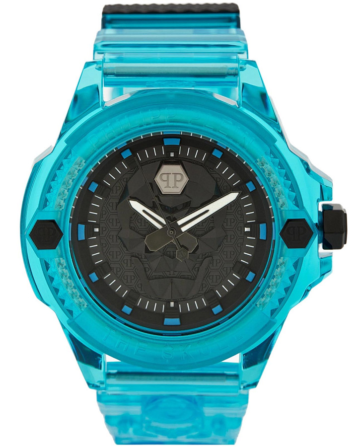Часы Philipp Plein Skull Synthetic PWWAA0724 — женские, черный