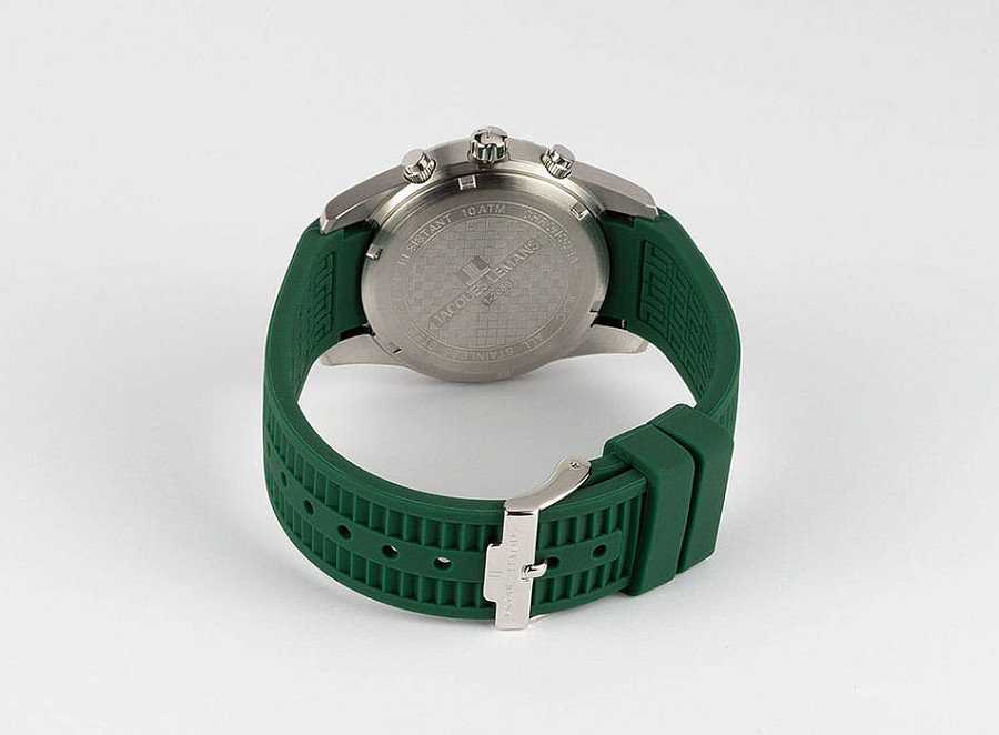 Часы Jacques Lemans 1-2059D — силикон, мужские