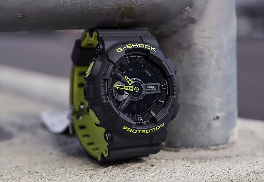 Часы Casio G-Shock GA-110LN-8A — артикул GA-110LN-8A