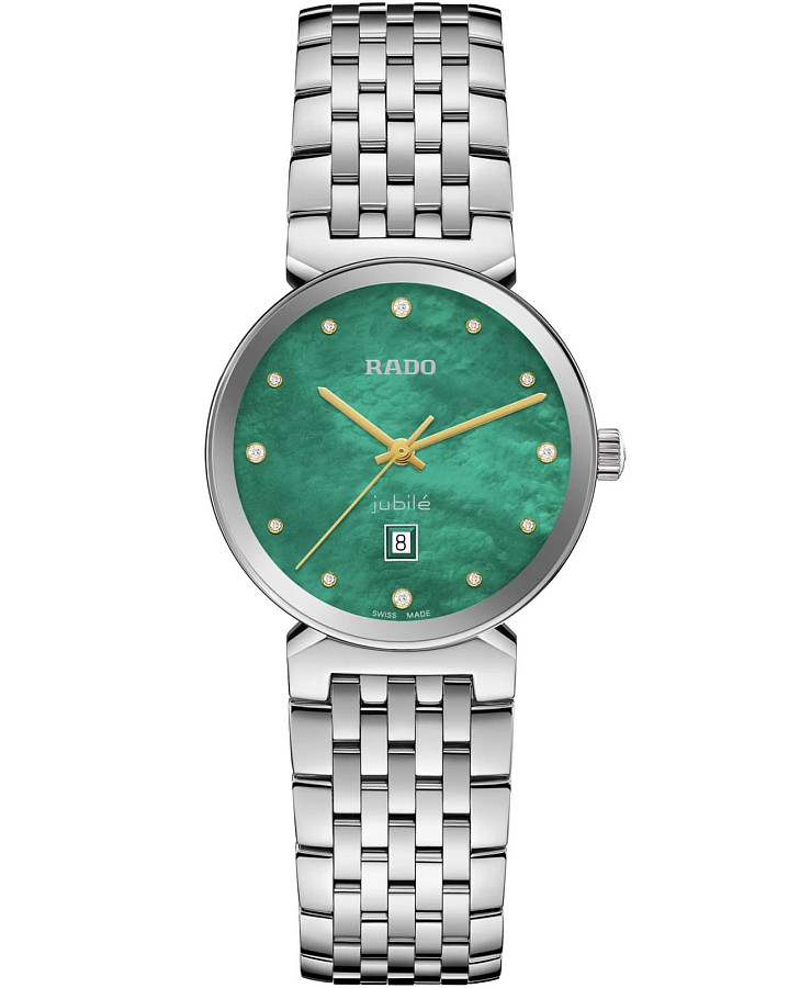 Часы Rado Florence Diamonds R48913903 — женские, зеленый