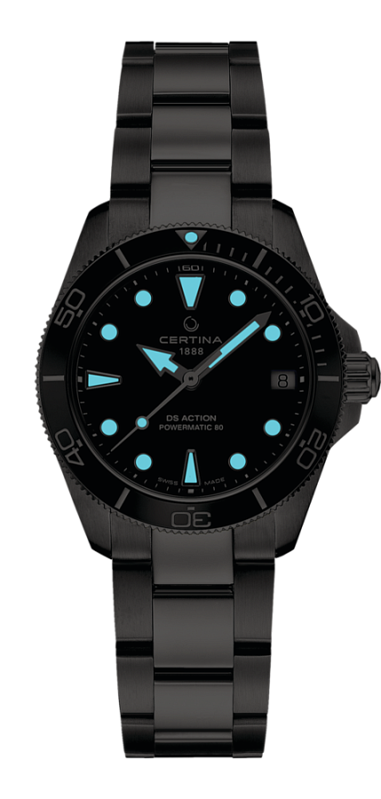 Часы Certina DS Action Lady C032.007.11.051.00 — женские, серебристый