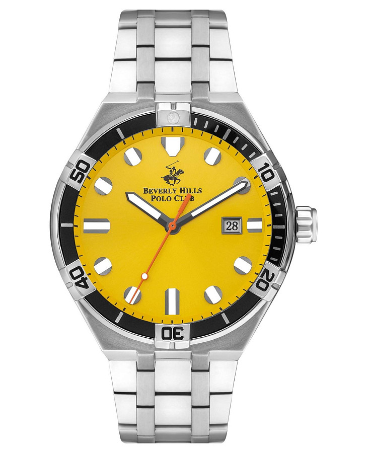 Часы Beverly Hills Polo Club BP3404X.380 — мужские, желтый