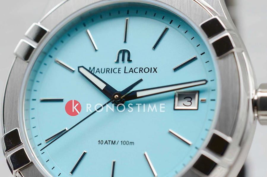 Часы Maurice Lacroix Aikon Quartz Colours Edition AI1108-SS002-431-1 — нержавеющая сталь, мужские