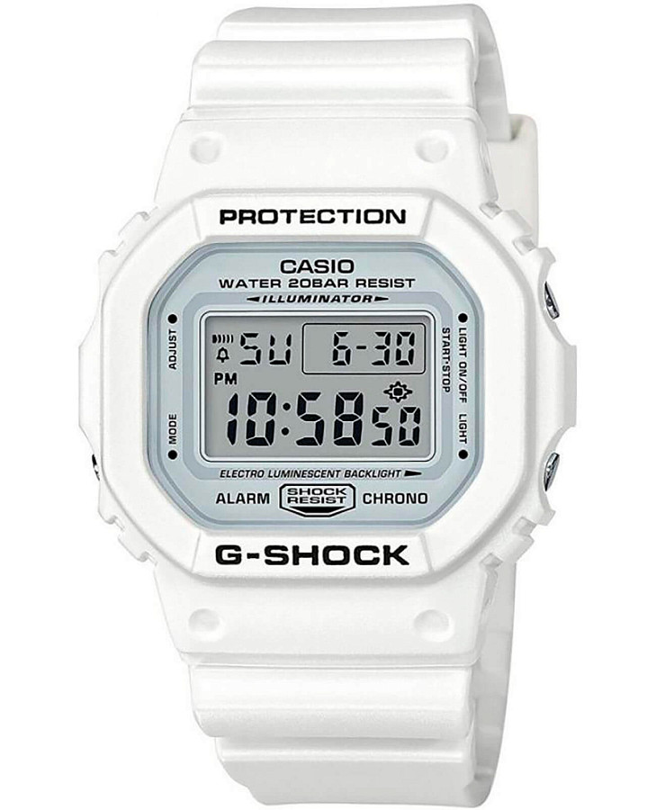 Часы Casio G-Shock DW-5600MW-7DR (DW-5600MW-7E) — мужские, серый