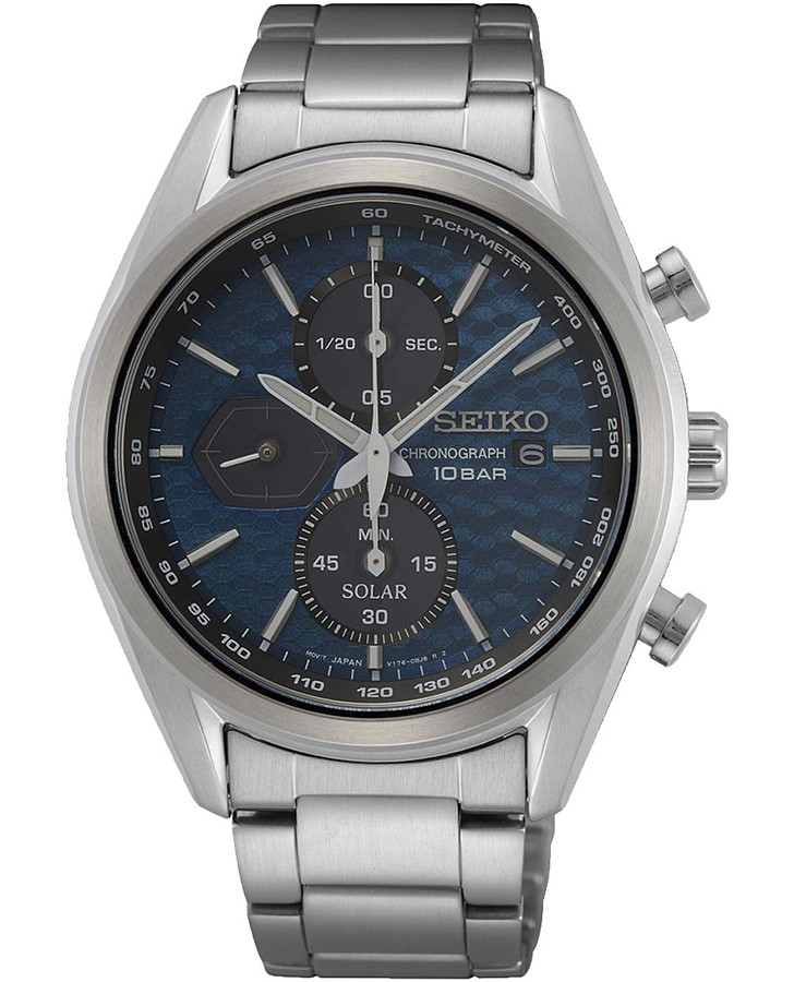 Часы Seiko Conceptual Series Dress SSC801P1 — мужские, синий