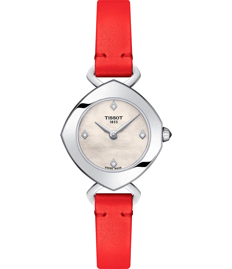 Часы Tissot Femini-T T113.109.16.116.00 — женские, перламутровый