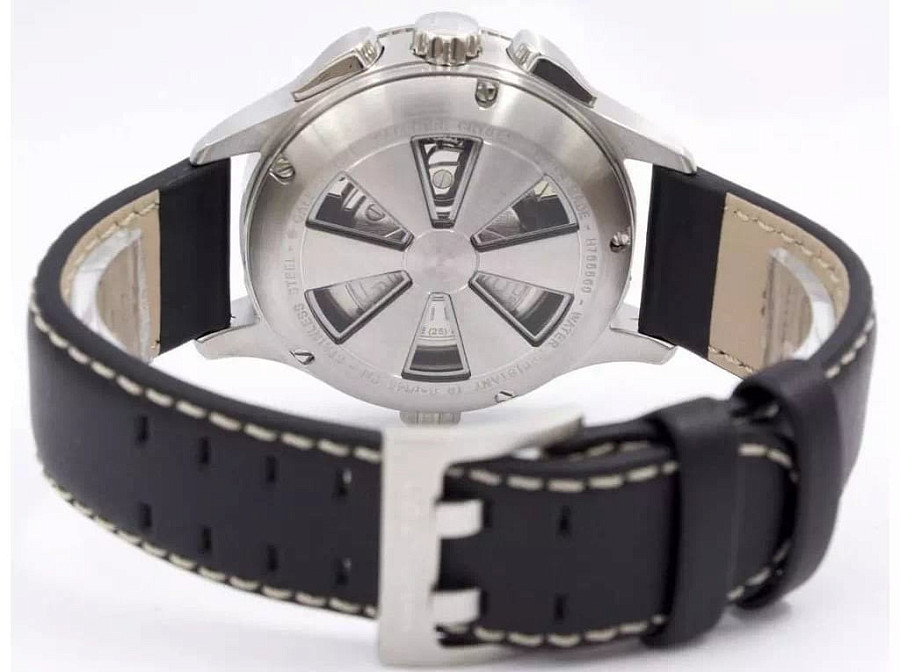 Часы Hamilton Khaki Aviation X-Patrol Auto Chrono H76556731 — кожаный, мужские