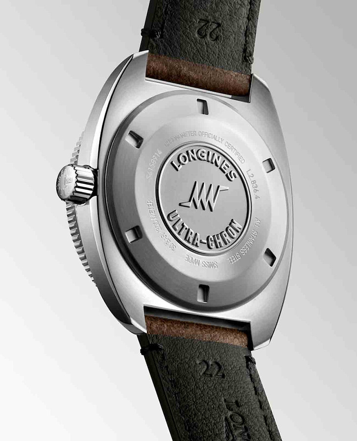 Часы Longines Ultra‑Chron L2.836.4.52.2 — механические, сталь металл