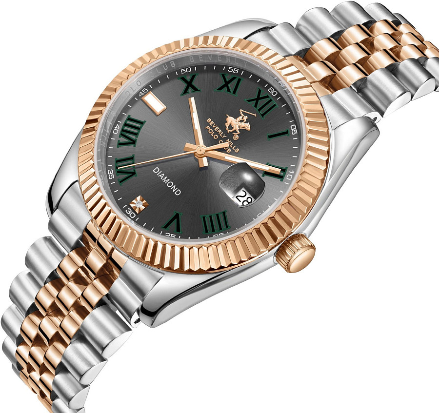 Часы Beverly Hills Polo Club BP3665X.560 — сталь с ip покрытием, мужские