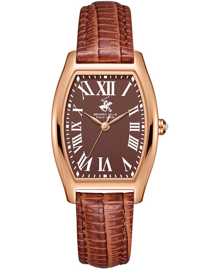 Часы Beverly Hills Polo Club BP3715X.442 — женские, коричневый