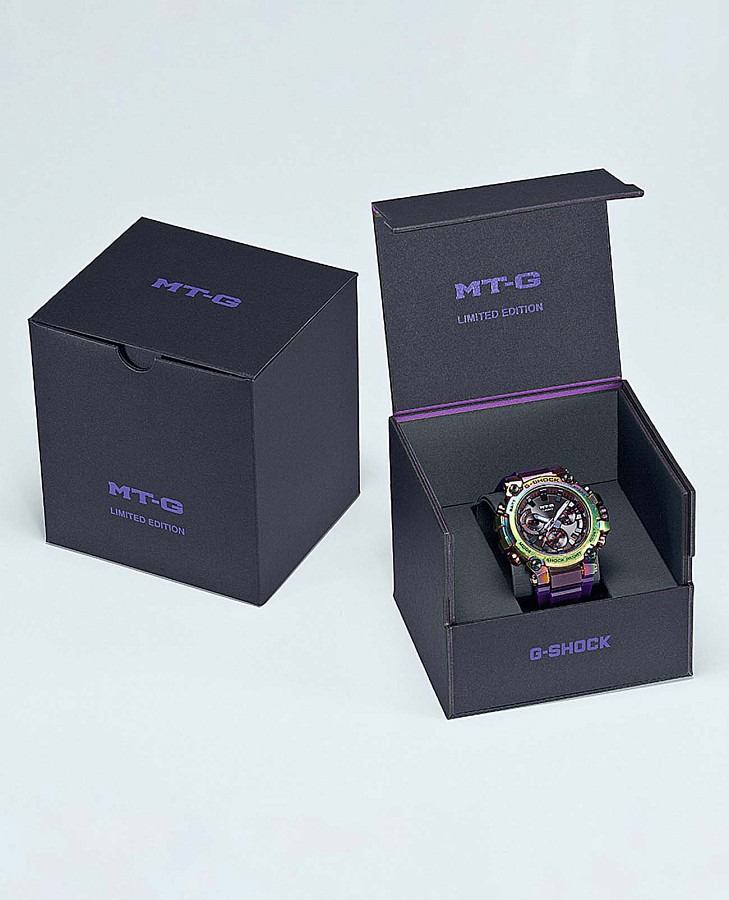 Часы Casio G-Shock MTG-B3000PRB-1A — черный, пластик металл сталь