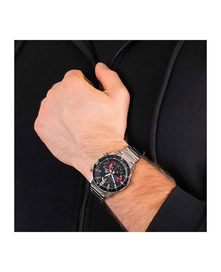 Часы Casio Edifice EFR-571DB-1A1VUDF (EFR-571DB-1A1) — кварцевые, металл сталь