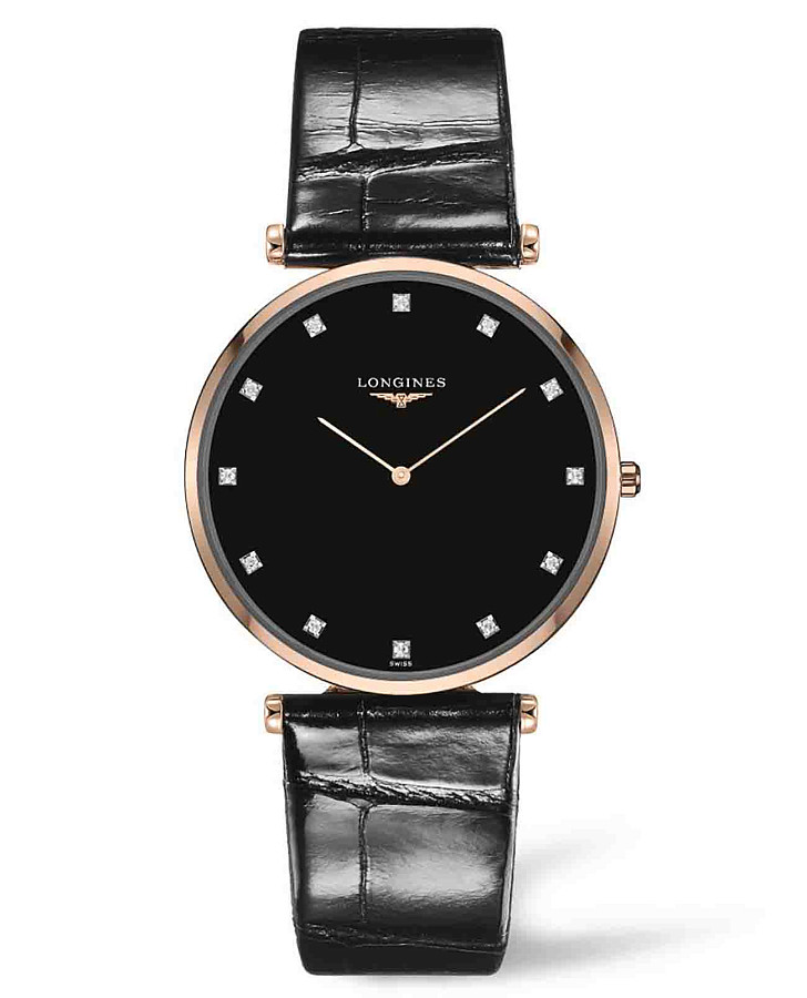Часы Longines La Grande Classique L4.766.1.57.2 — женские, черный