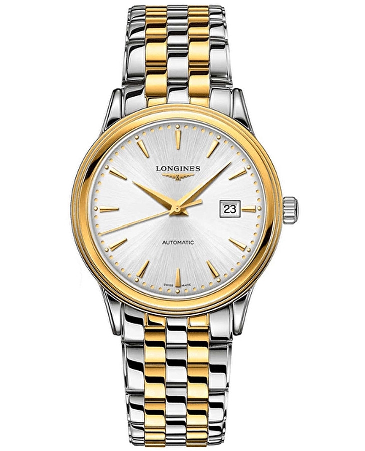 Часы Longines Flagship L4.984.3.79.7 — мужские, белый