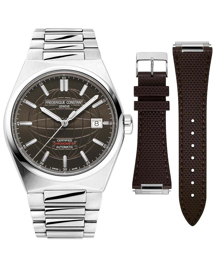 Часы Frederique Constant Highlife Automatic Cosc FC-303C3NH6B — мужские, коричневый