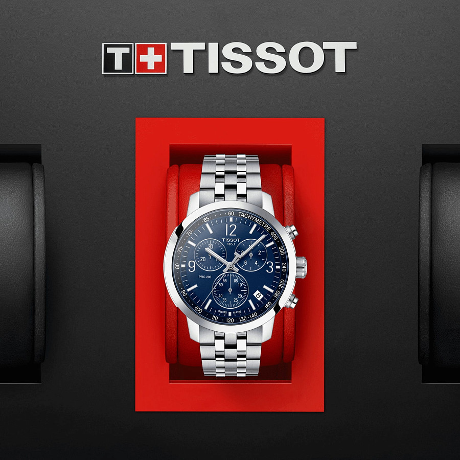 Часы Tissot PRC 200 Chronograph T114.417.11.047.00 — артикул T1144171104700