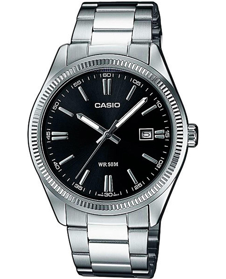 Часы Casio Collection LTP-1302D-1A1 — женские, черный