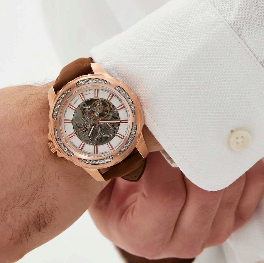 Часы Михаил Москвин Elegance 3053L-3 — механические, сталь металл