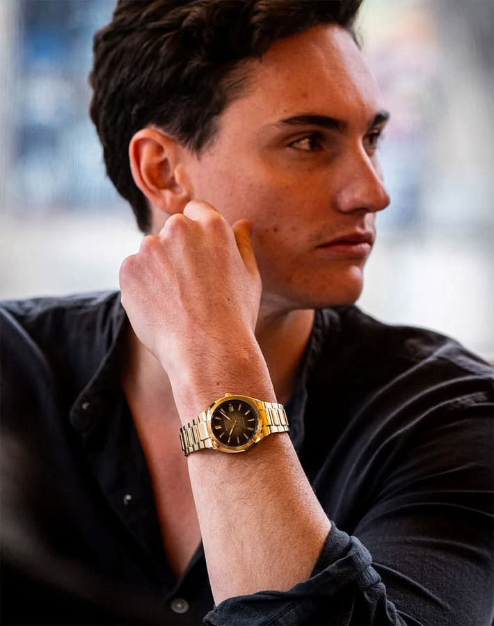 Часы Casio Edifice Automatic EFK-200DG-5A — механические, металл сталь