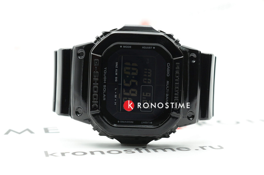 Часы Casio G-Shock GW-M5610BB-1 — пластик, мужские