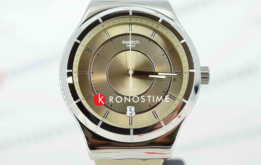 Часы Swatch Irony Sistem51 YIS434 — сталь металл, Швейцария