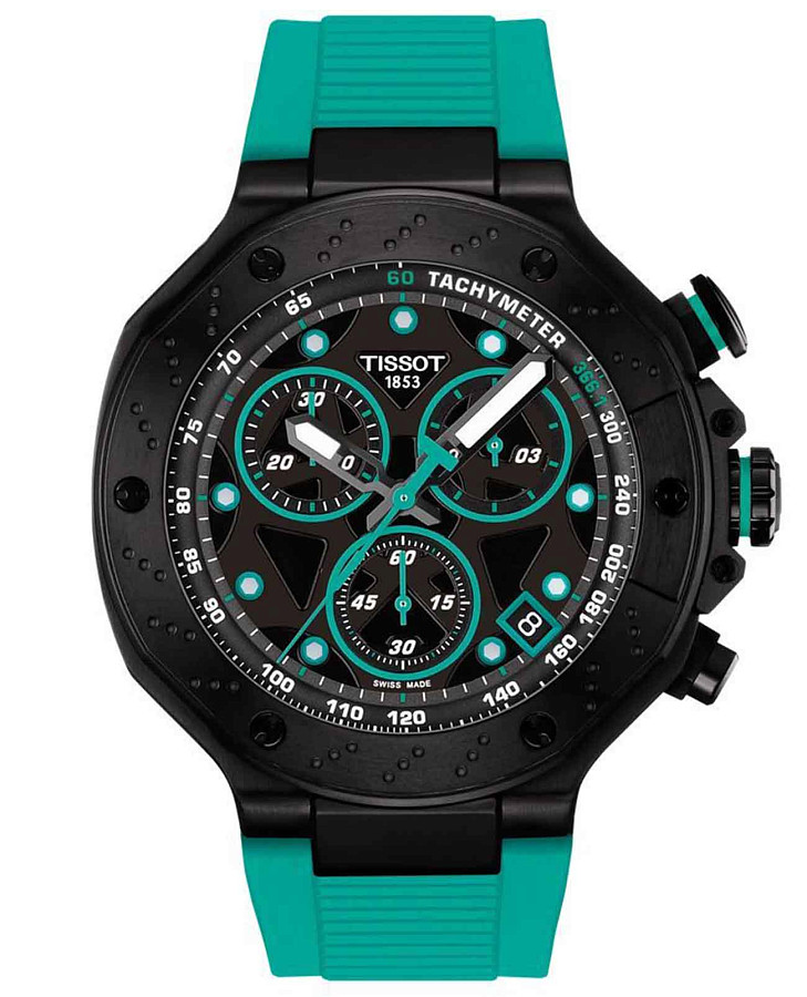Часы Tissot T-Race MotoGP Quartz Chronograph T141.417.37.051.01 — мужские, черный