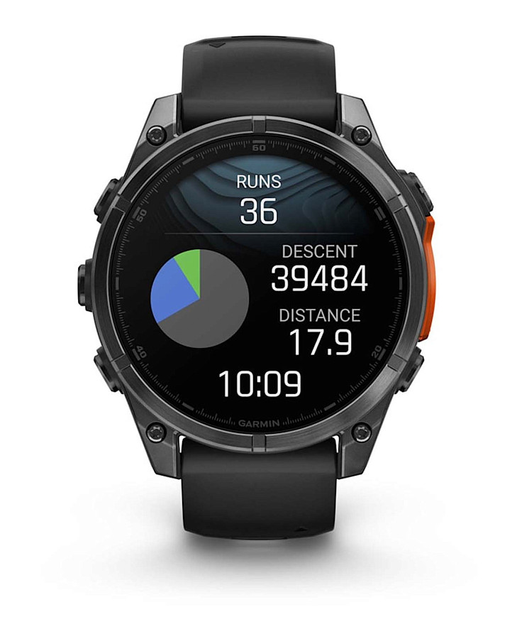 Часы Garmin Fenix 8 010-02904-00 — мужские, силикон