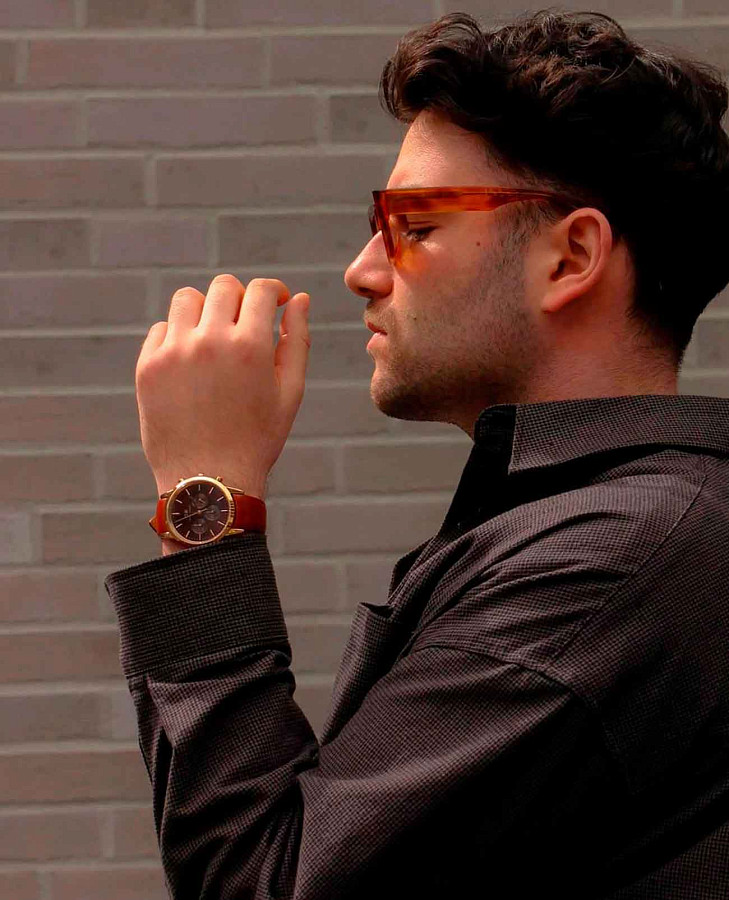 Часы Daniel Wellington Iconic Link Arctic DW00100640 — Швеция, кварцевые
