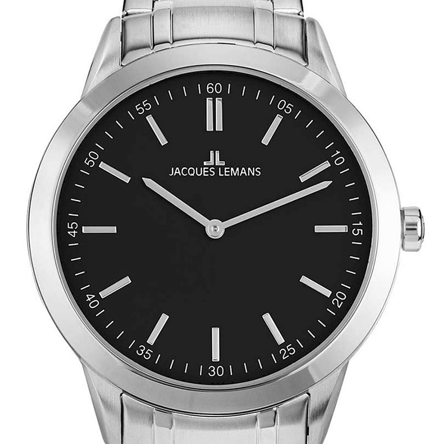 Часы Jacques Lemans Classic 1-2097A — кварцевые, металл сталь